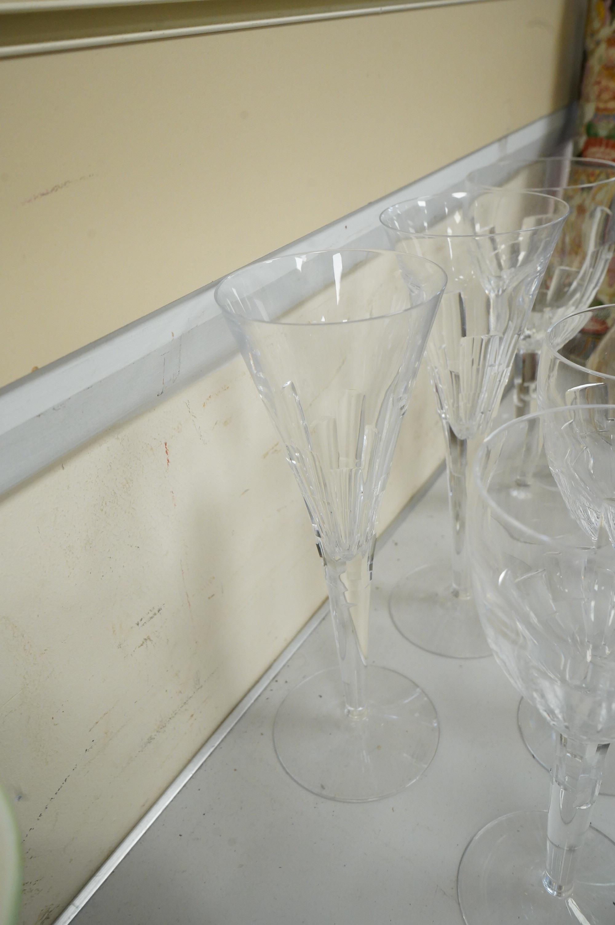Jasper Conran wine and champagne glasses and a carafe (11)